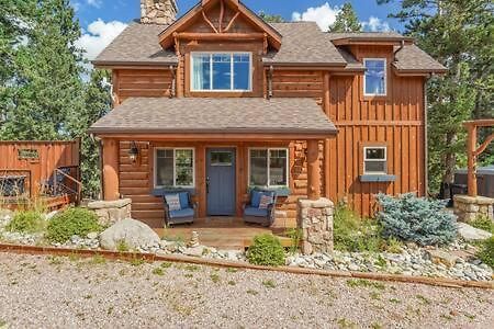 Cabin~Views~Heart Of Town~W&D~Fireplace~Kitchen Woodland Park Bagian luar foto