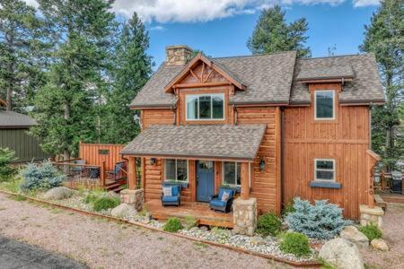 Cabin~Views~Heart Of Town~W&D~Fireplace~Kitchen Woodland Park Bagian luar foto